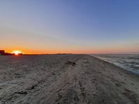 Sonnenuntergang am Strand